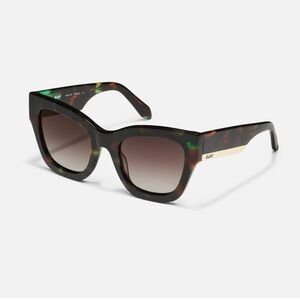 QUAY BY THE WAY SUNGLASSES -DPLTRT/BRN